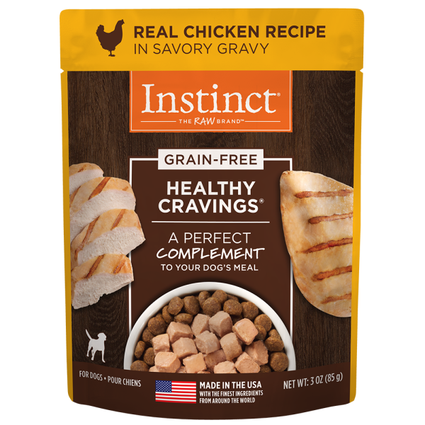 Instinct - Dog - Healthy Cravings Grain Free Real Chicken Recipe in Savory Gravy