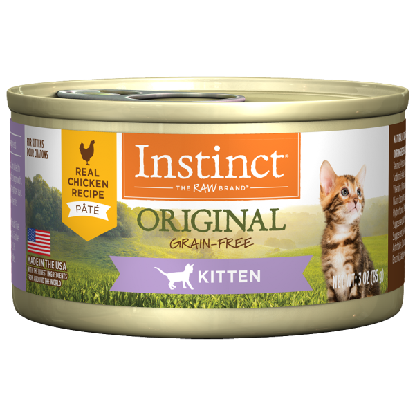 Instinct - Cat - Original Kitten Grain Free Real Chicken Pâté