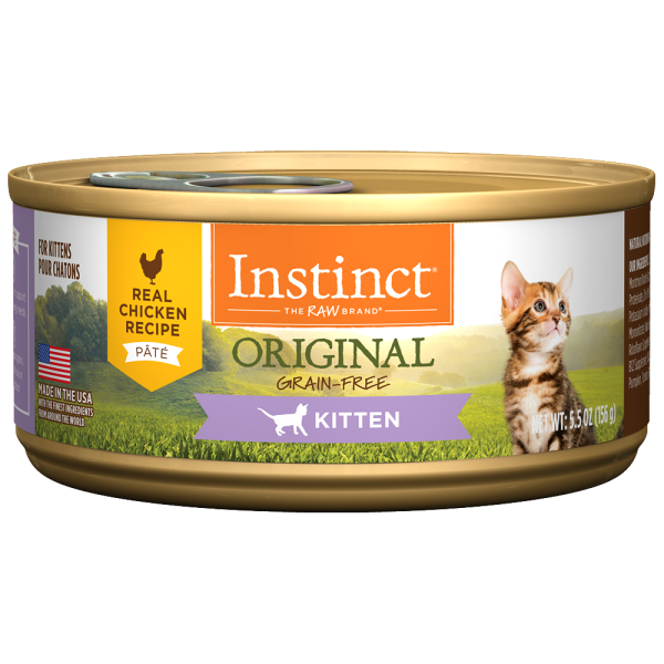 Instinct - Cat - Original Kitten Grain Free Real Chicken Pâté