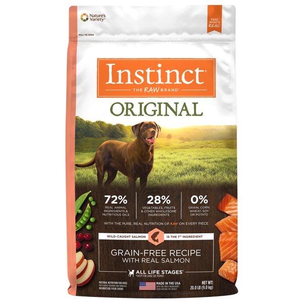 Instinct - Dog - Original Grain Free WildCaught Salmon