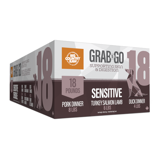 Big Country Raw - Dog - Grab N Go Sensitive Variety Pack