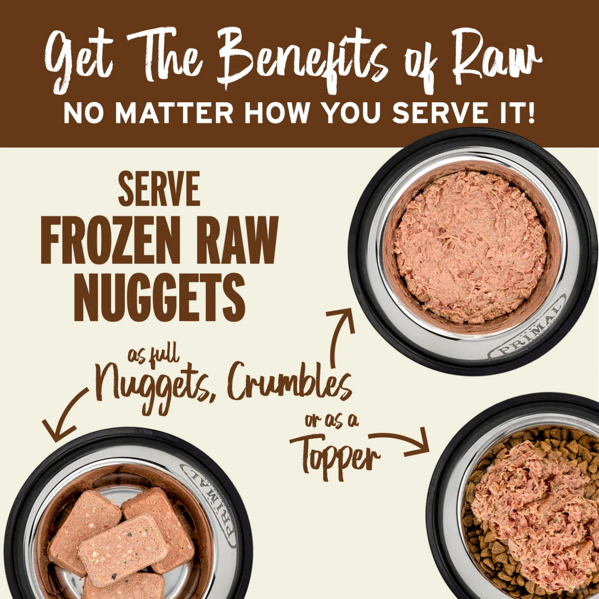 Cat Frozen Raw - Beef & Salmon Nuggets