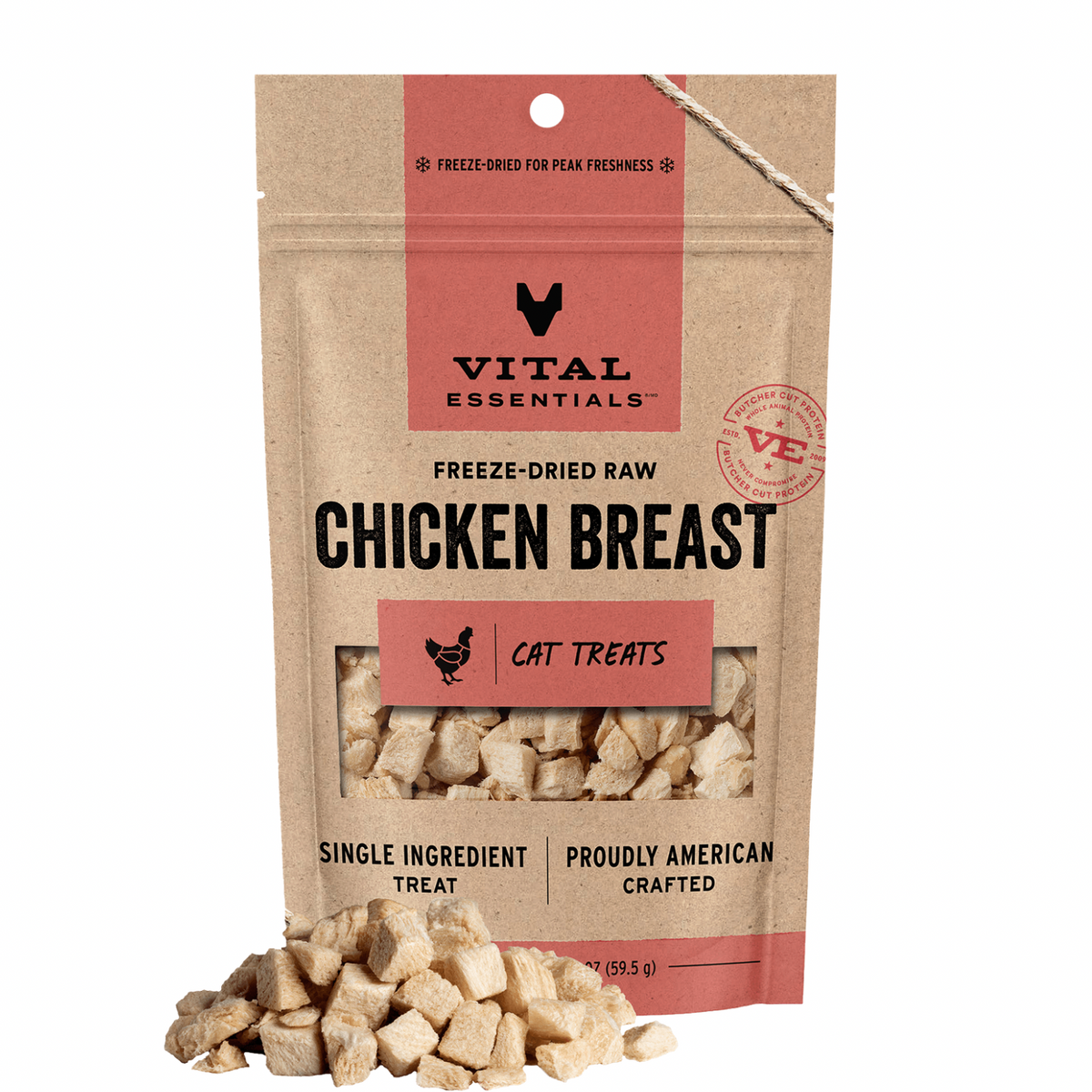 Freeze Dried Cat Treat - Chicken Breast