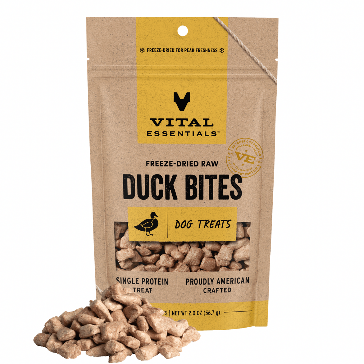 Freeze Dried Dog Treat - Duck Bites