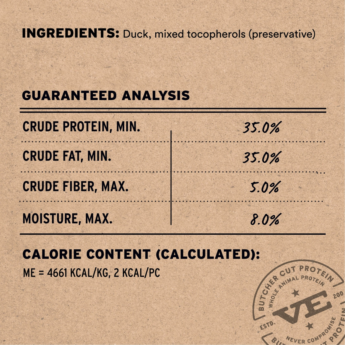 Freeze Dried Dog Treat - Duck Bites