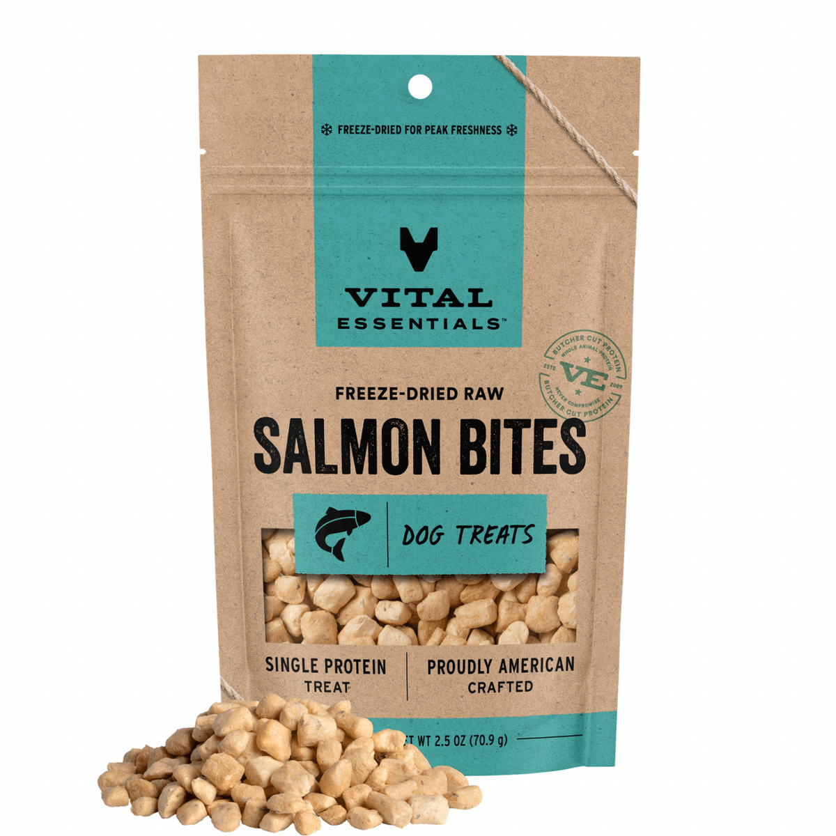 Freeze Dried Dog Treat - Salmon Bites