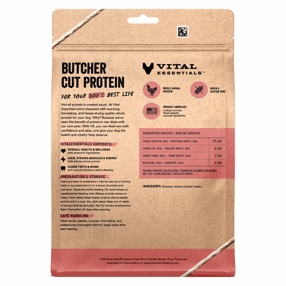 Freeze Dried Dog Treat - Chicken Breast