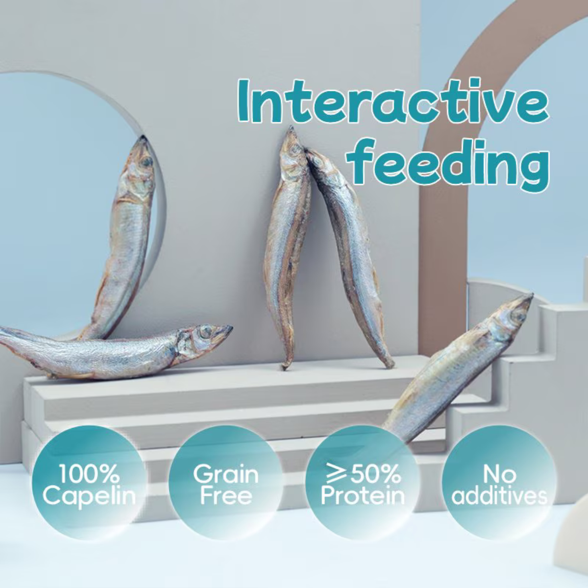 Freeze Dried Dog & Cat Treat - Capelin