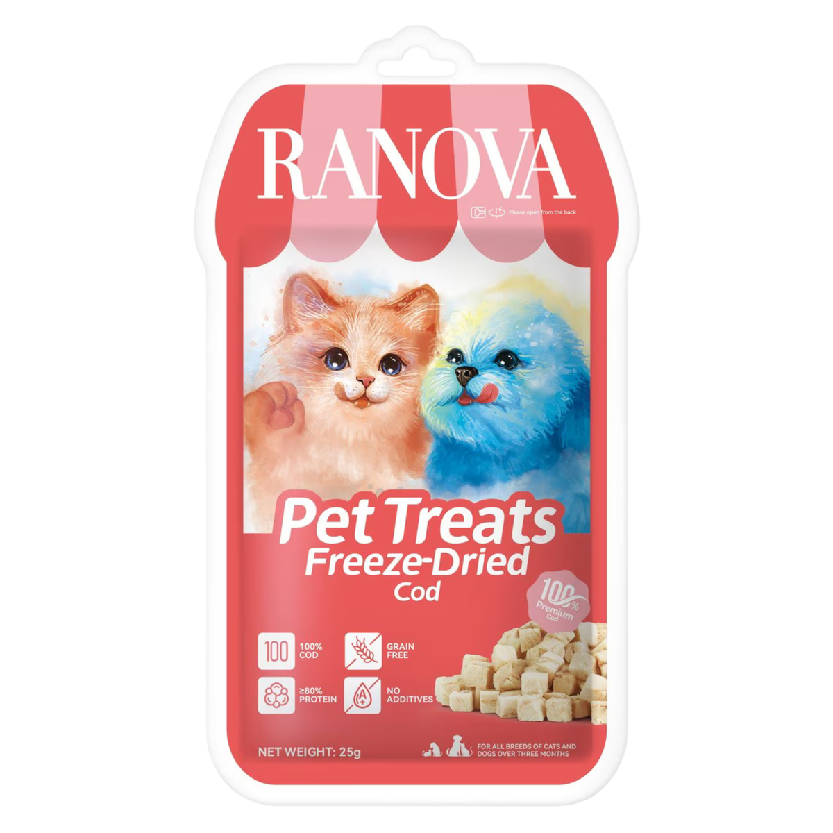 Freeze Dried Dog & Cat Treat - Cod