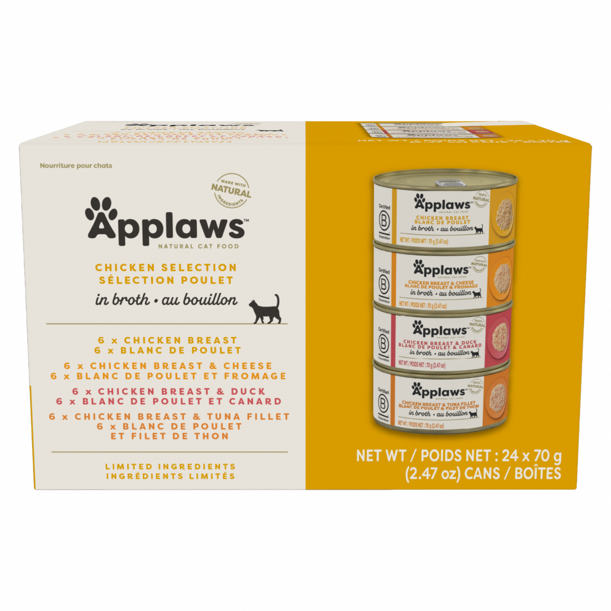 Canned Cat Treat - Chicken Selection Multipack in Broth