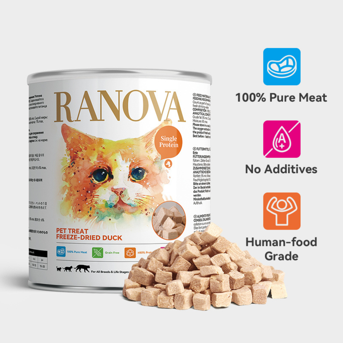 Freeze Dried Cat Treat - Duck