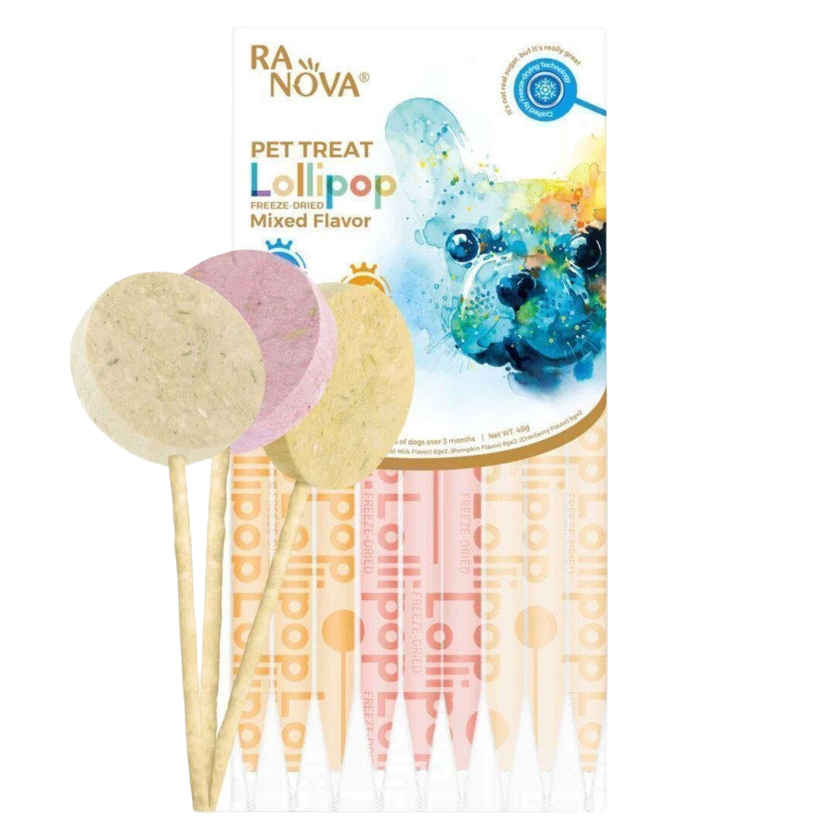 Freeze Dried Dog Treat - Lollipop (Mixed Flavor)