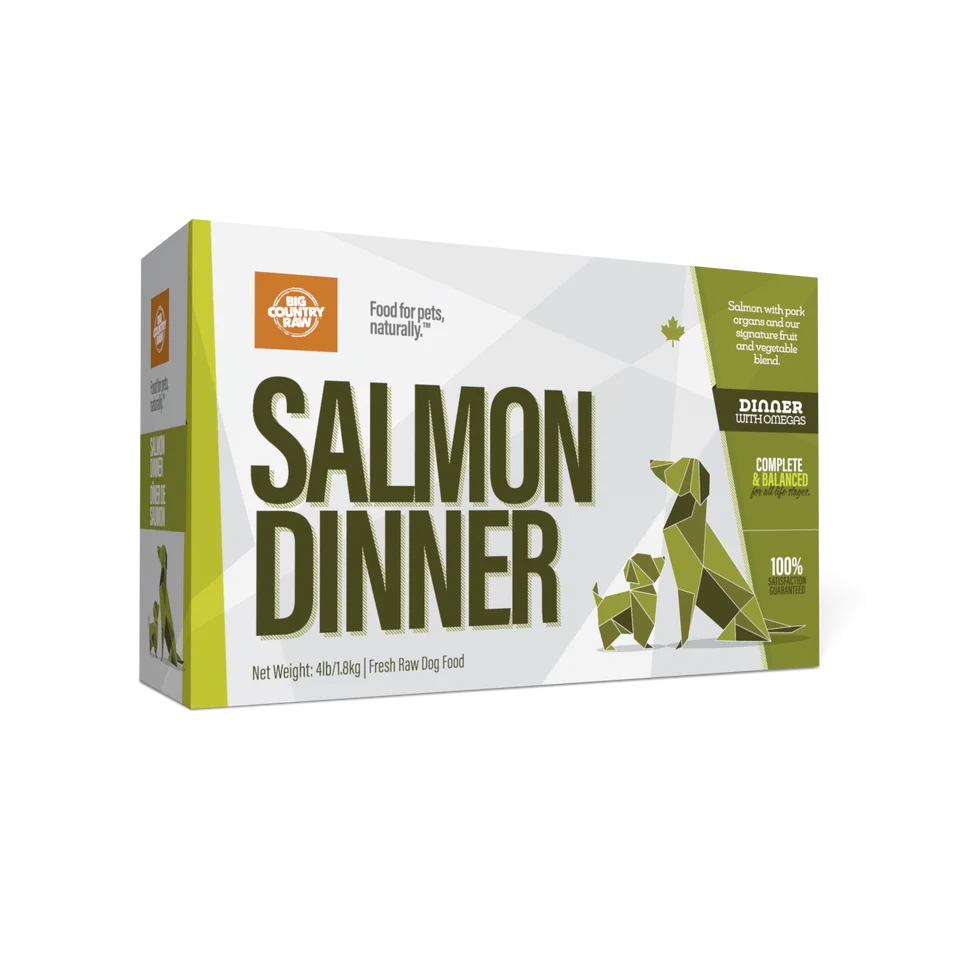 Big Country Raw - Dog - Salmon Dinner Carton