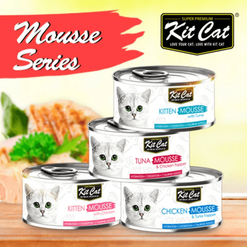 Canned Cat Food - Kitten MOUSSE - Chicken - 80 g