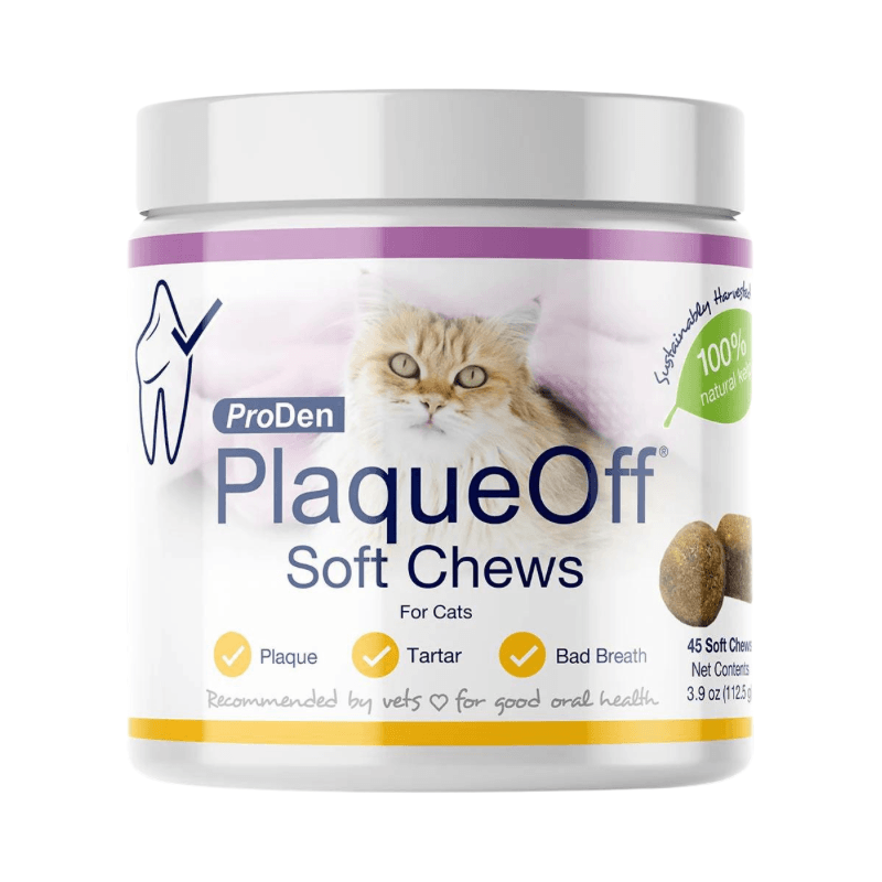 Cat Dental Care - PlaqueOff Soft Chews - 45 ct