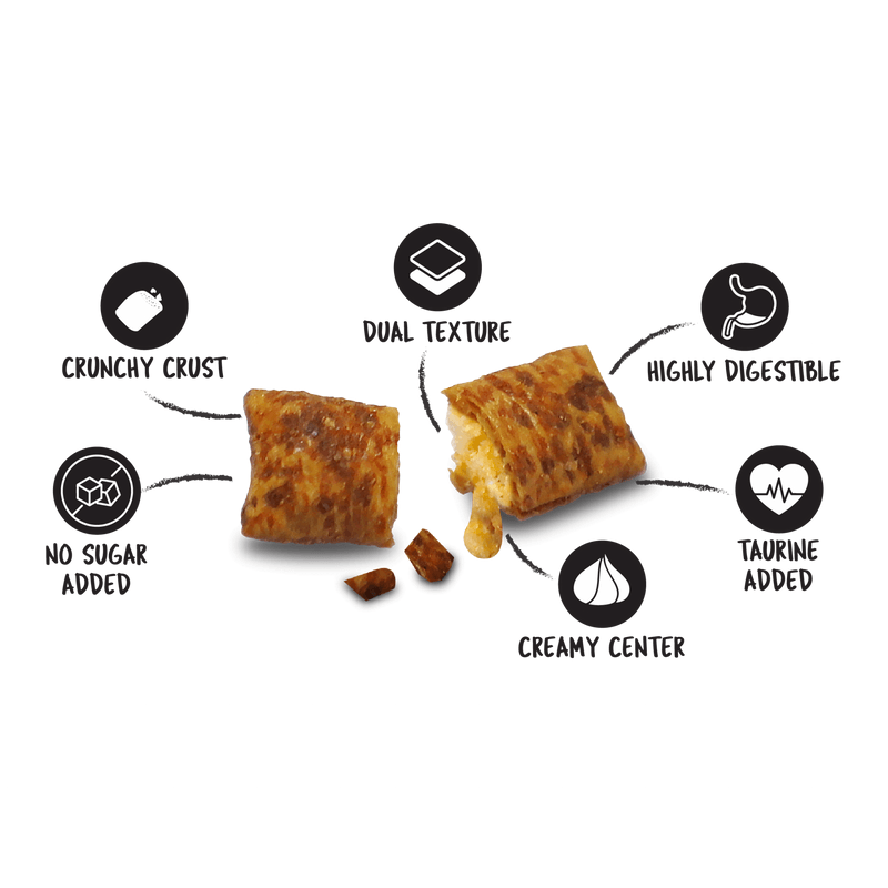 Crunchy Cat Treat - PURRFECT POCKET - Salmon - 60 g
