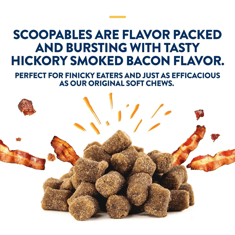 Dog Dental Care - SCOOPABLES - PlaqueOff Soft Chews For Small & Medium Breed Dogs - 45 scoops