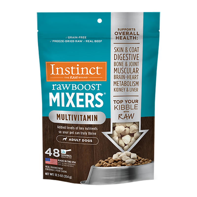 Instinct - Dog - Raw Boost Mixers Multivitamin Adult Grain Free Beef