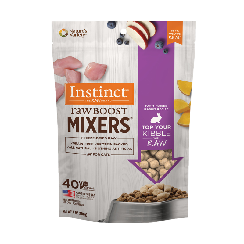 Instinct - Cat - Raw Boost Mixers Grain Free Rabbit