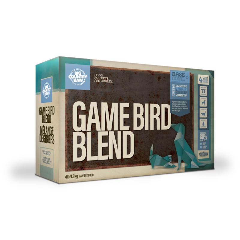 Big Country Raw - Dog - Signature Game Bird Blend