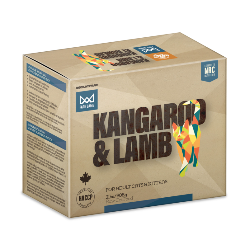 Big Country Raw - Cat - Fare Game Kangaroo & Lamb
