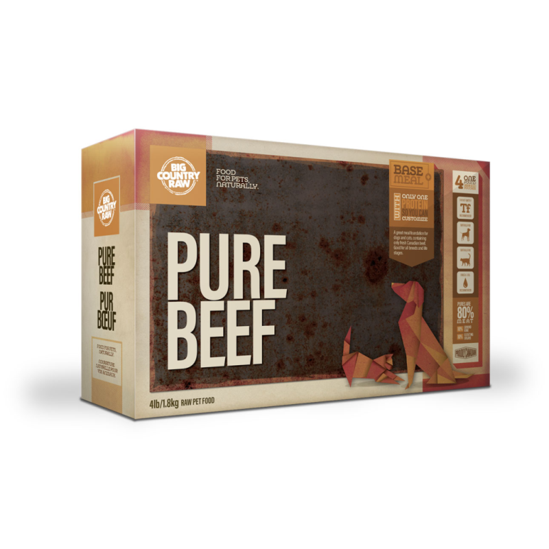 Big Country Raw - Dog - Pure Beef