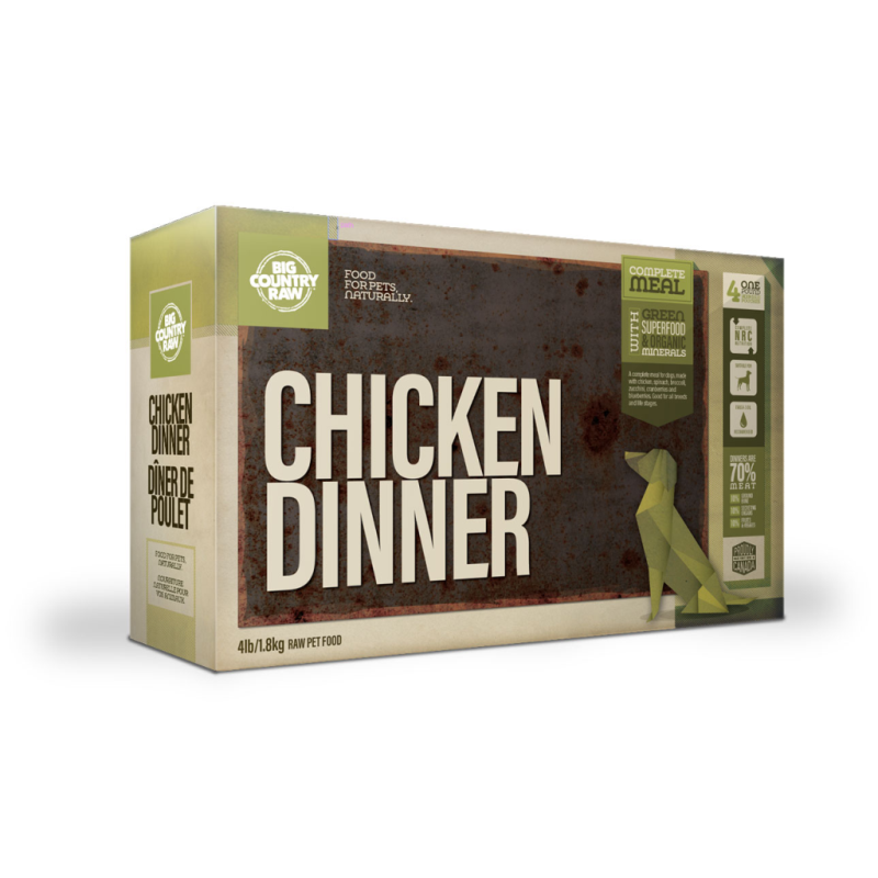 Big Country Raw - Dog - Chicken Dinner