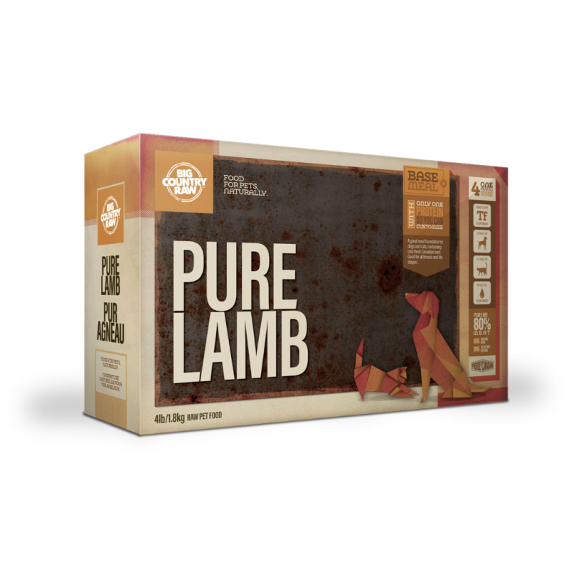Big Country Raw - Dog - Pure Lamb