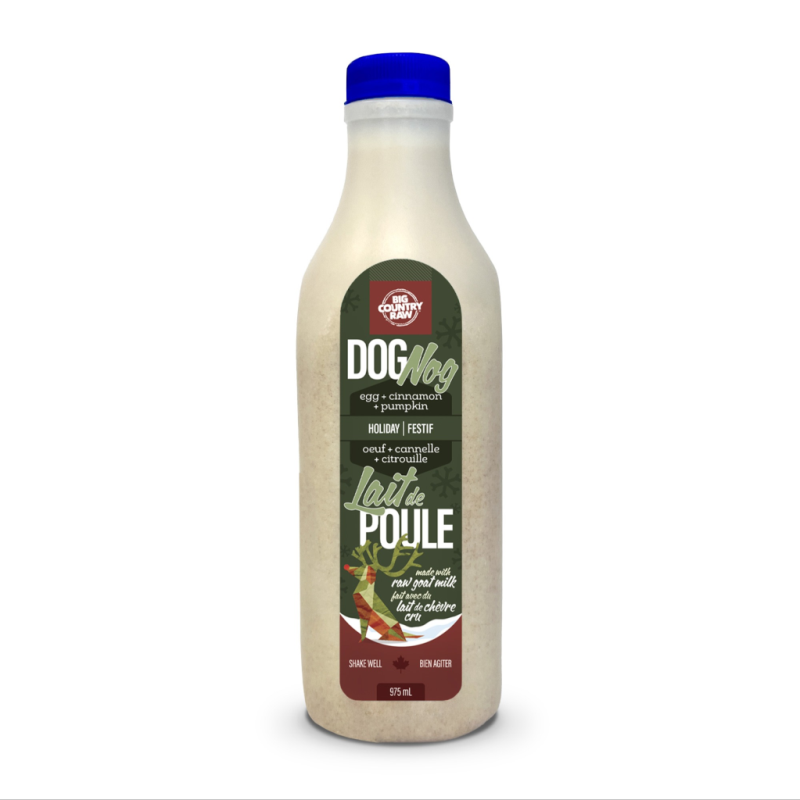 Big Country Raw - Dog - Raw Goat Milk Holiday Dog Nog