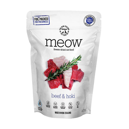 NZ Natural Pet Food Co - Freeze Dried - Food - Meow -  Beef & Hoki