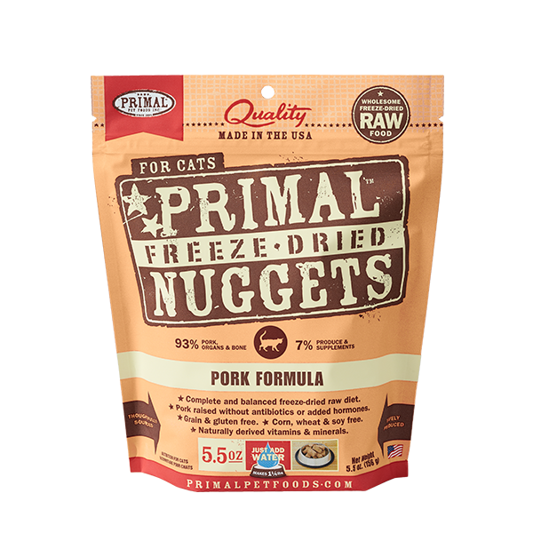 Primal Cat Freeze-Dried Nuggets - Pork 主食冻干-猪肉