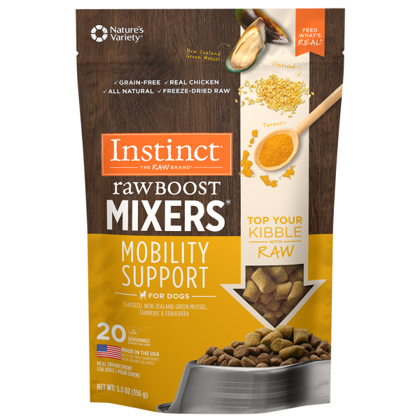 Instinct Raw Boost Mixers Mobility Support for Dogs