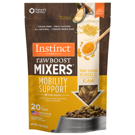 Instinct Raw Boost Mixers Mobility Support for Dogs