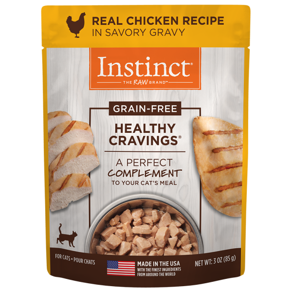 Instinct Healthy Cravings Real Chicken Recipe for Cats