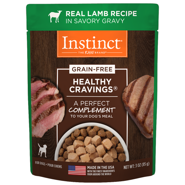 Instinct Dog Healthy Cravings Real Lamb Recipe