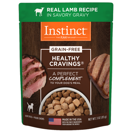 Instinct Dog Healthy Cravings Real Lamb Recipe