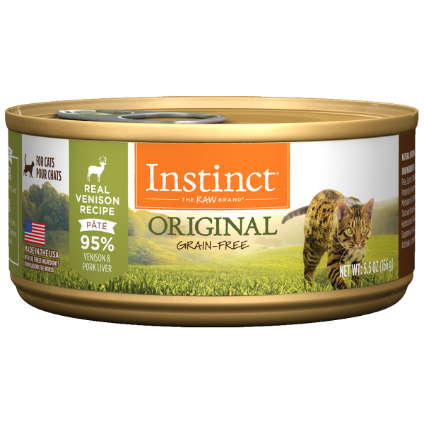 Instinct Cat Original GF GrassFed Venison Cans