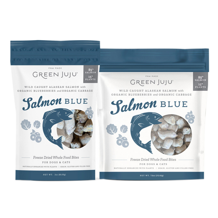 Green Juju - Salmon Blue Freeze Dried Whole Food Bites