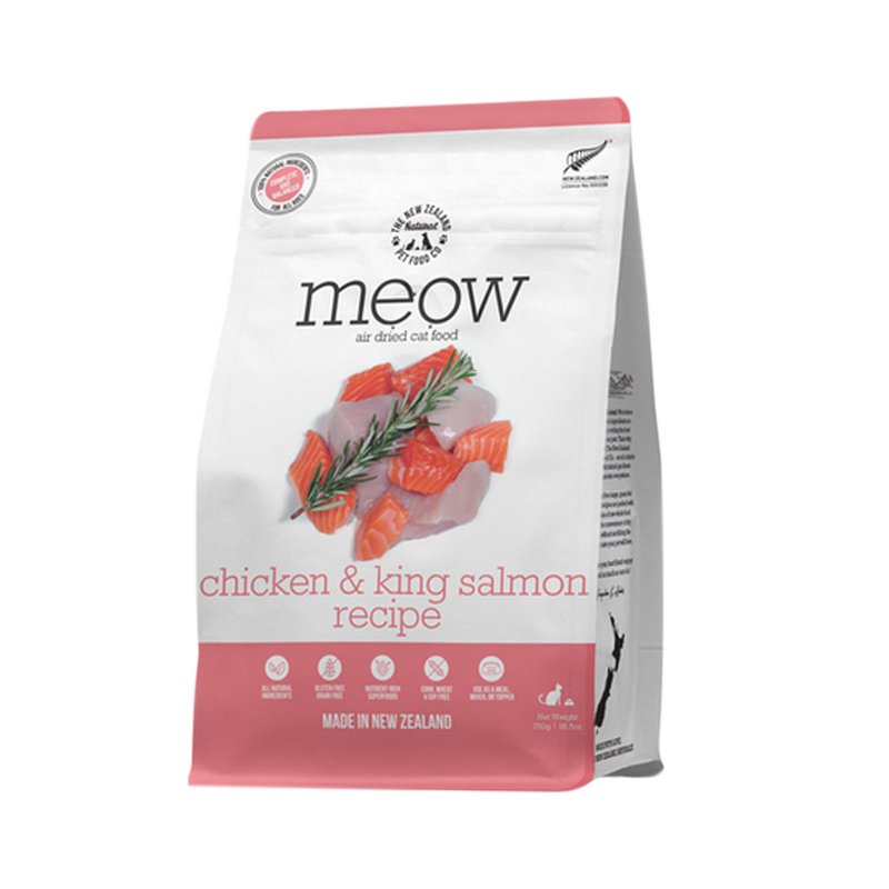 NZ Natural Pet Food Co - Air Dried - Food - Meow Chicken & King Salmon