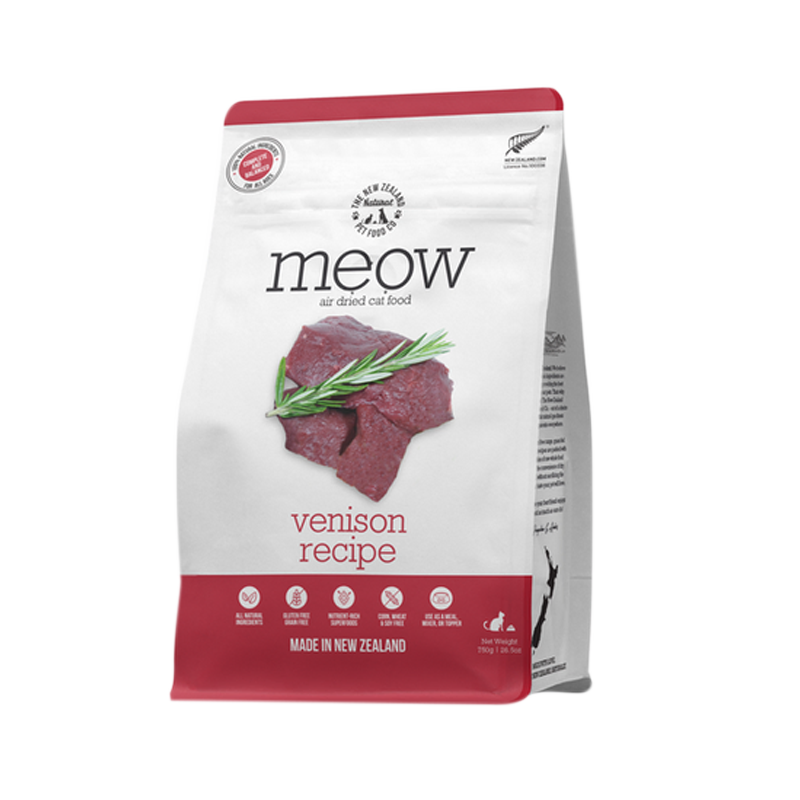 NZ Natural Pet Food Co - Air Dried - Food - Meow Venison