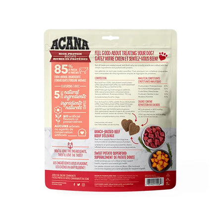 ACANA High-Protein Biscuits for Small to Medium Dogs - Crunchy Beef Liver Recipe