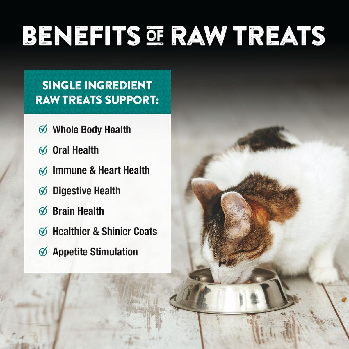 Freeze Dried Treat for Dogs & Cats - RAW REWARDS - Chicken Heart