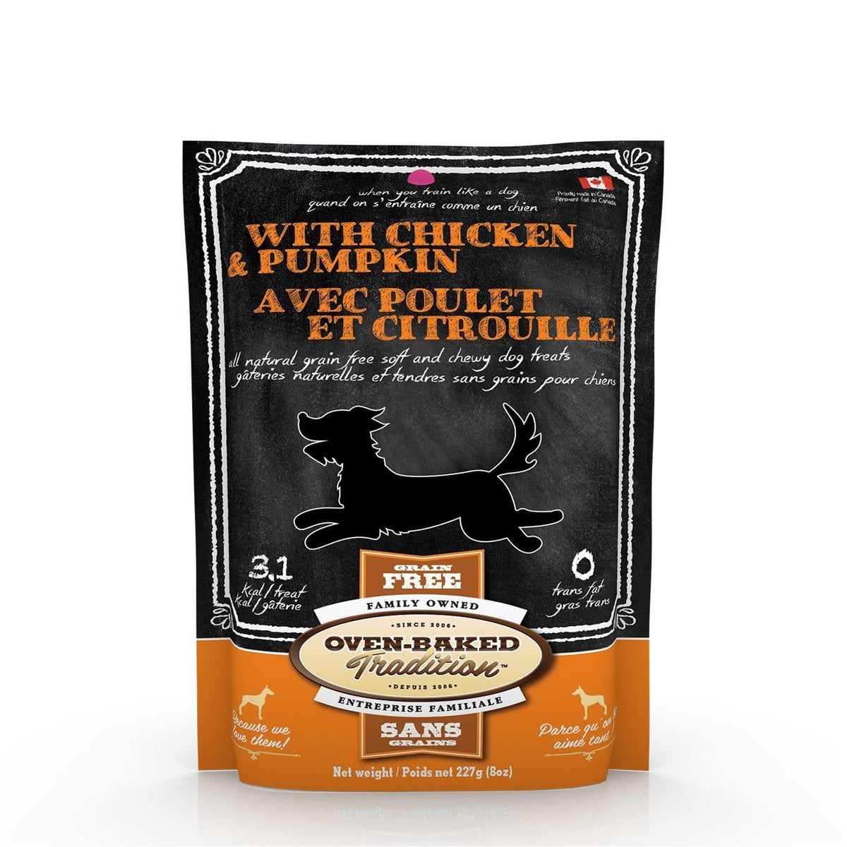 Oven-Baked Tradition Dog Treats Chicken & Pumpkin