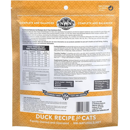 Freeze Dried Cat Food - Nibbles - Duck Recipe - 11 oz