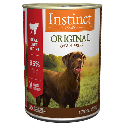 Instinct Dog Original GF Natural Beef Cana 13.2 oz