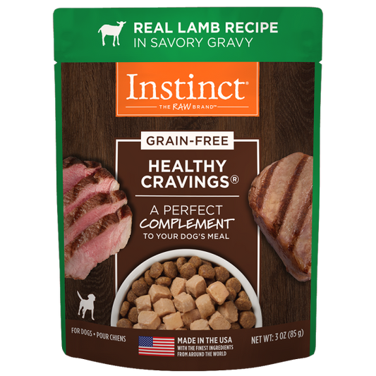 Instinct - Dog - Healthy Cravings Grain Free Real Lamb Recipe in Savory Gravy