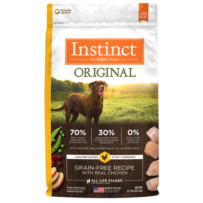 Instinct - Dog - Original Grain Free Real Chicken Recipe