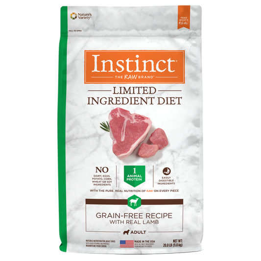 Instinct - Dog - LID Grain Free GrassFed Lamb
