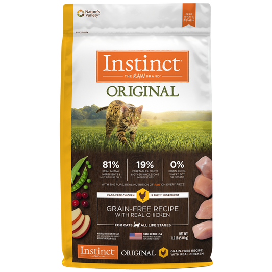 Instinct Cat Original GF Kibble CageFree Chicken