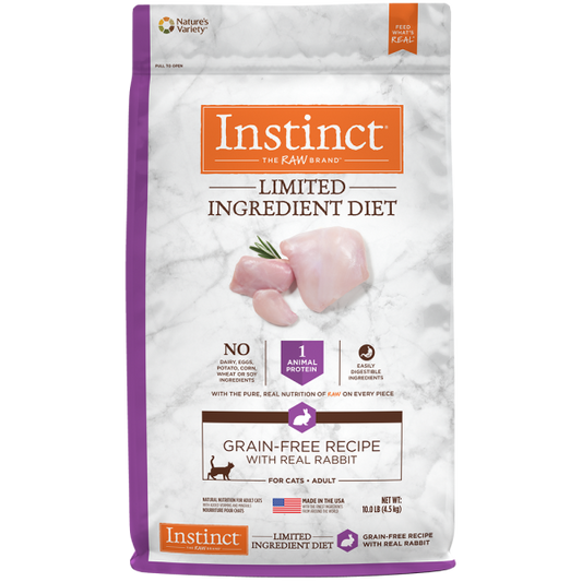 Instinct - Cat -  LID Grain Free FarmRaised Rabbit